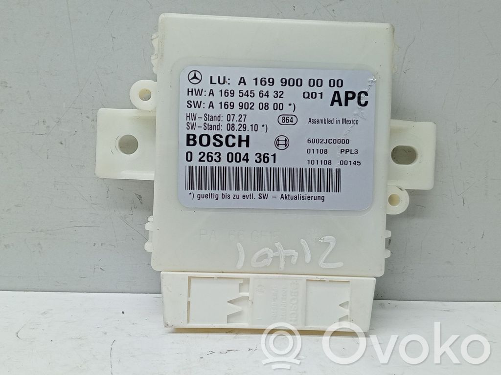 Mercedes-Benz A W169 Muut ohjainlaitteet/moduulit 