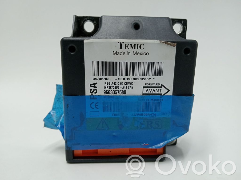 Citroen C3 Airbag control unit/module 
