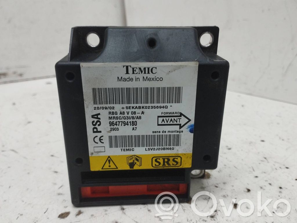 Airbag control unit/module   9647794180