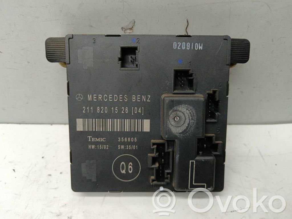 Mercedes-Benz E W210 Altre centraline/moduli