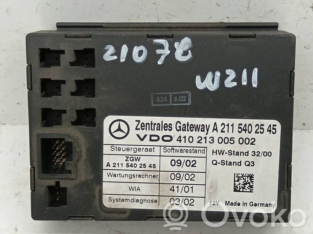 Mercedes-Benz E W210 Alte unități/module de control 