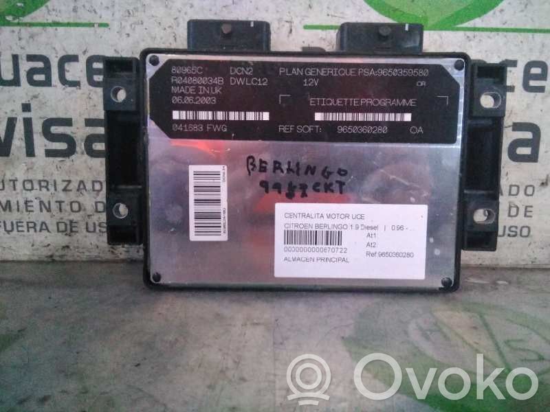 Citroen Berlingo Unitate/modul de control motor 