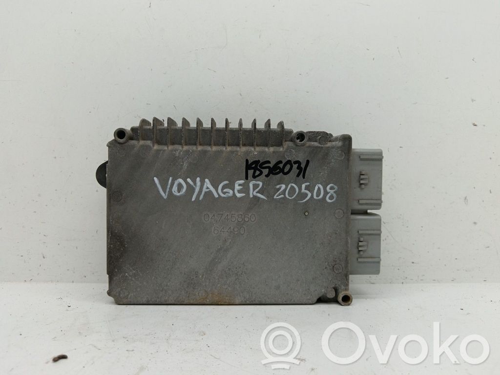 Chrysler Voyager Engine control unit/module 