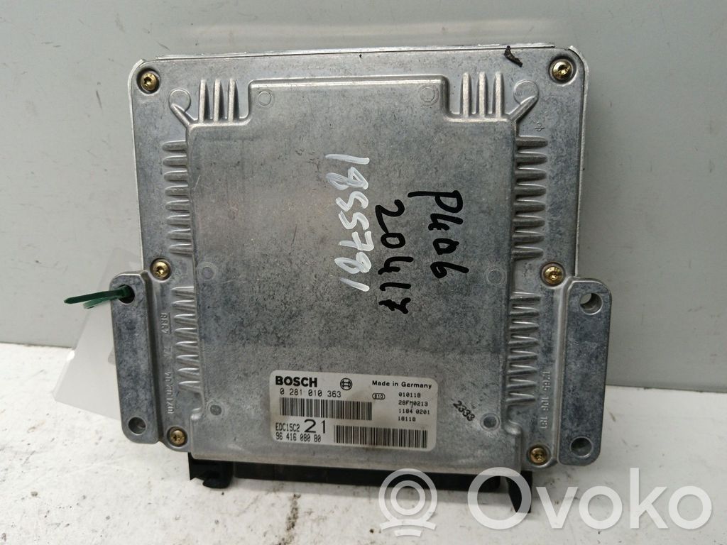 Peugeot 406 Unitate/modul de control motor 