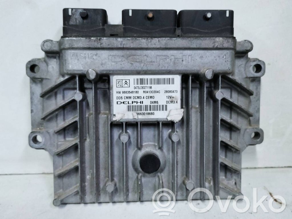 Citroen C4 I Engine control unit/module 