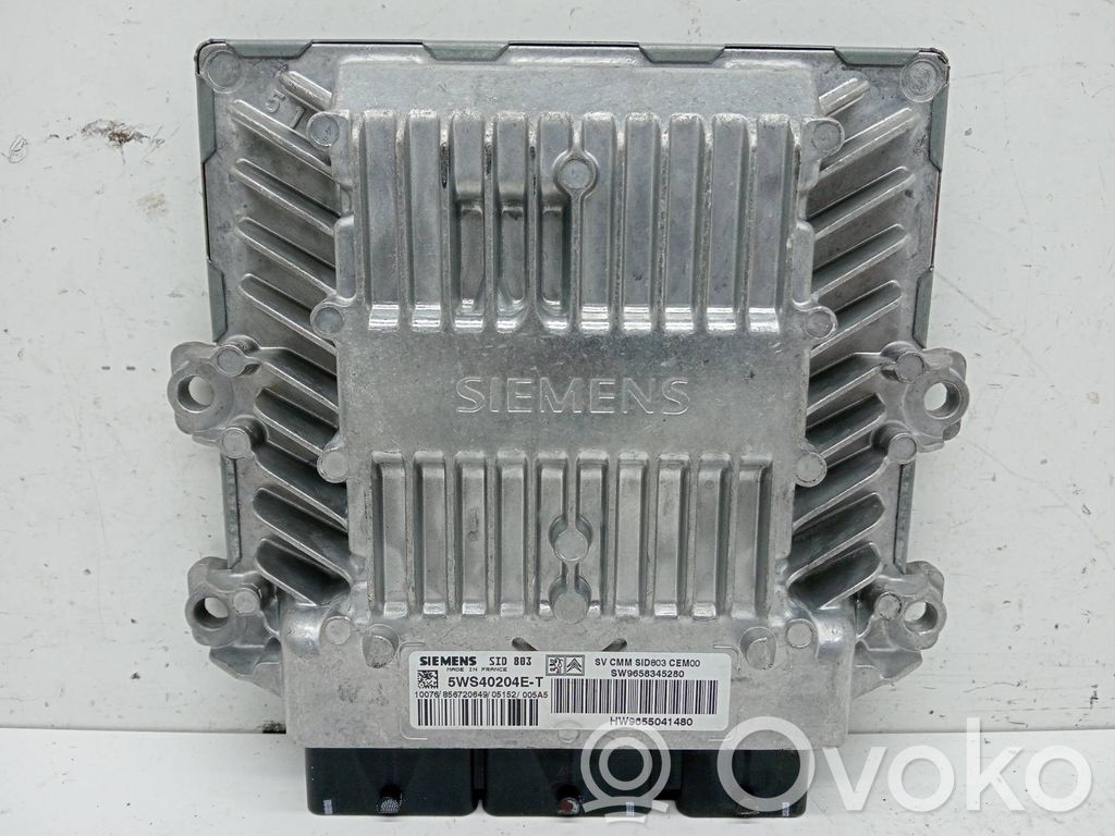 Peugeot 407 Unitate/modul de control motor 
