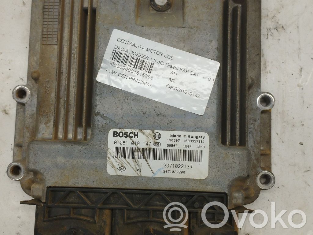 Engine control unit/module   0281019147