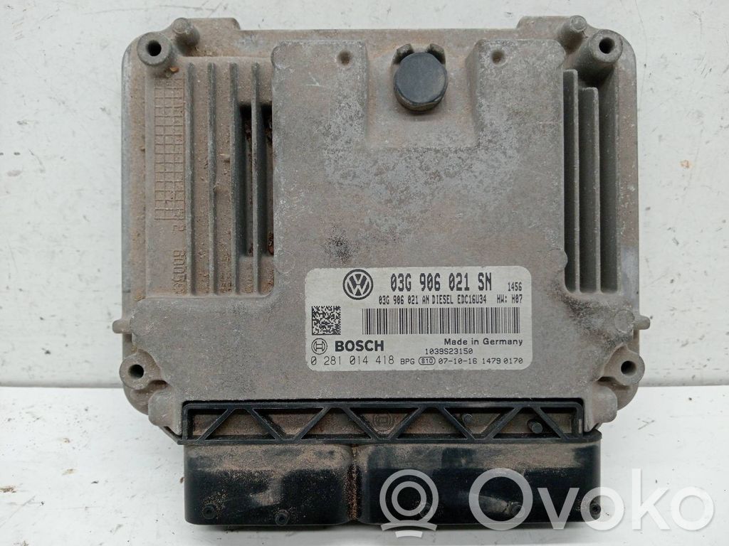 Sterownik / Moduł ECU   03G906021SN