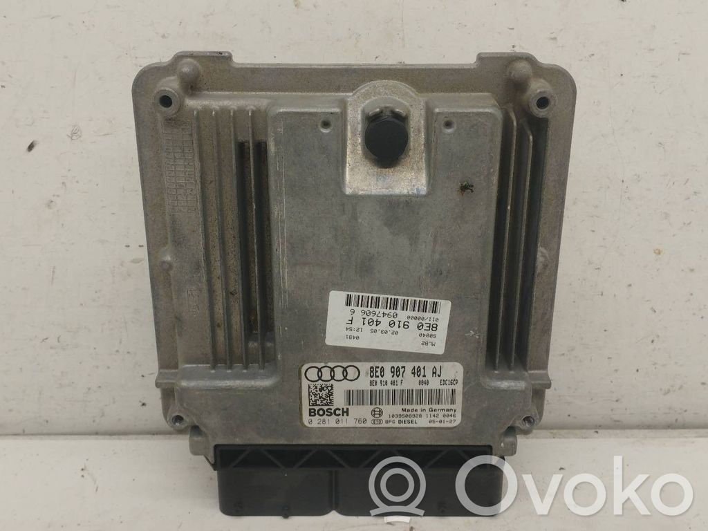 Audi A4 S4 B6 8E 8H Engine control unit/module 