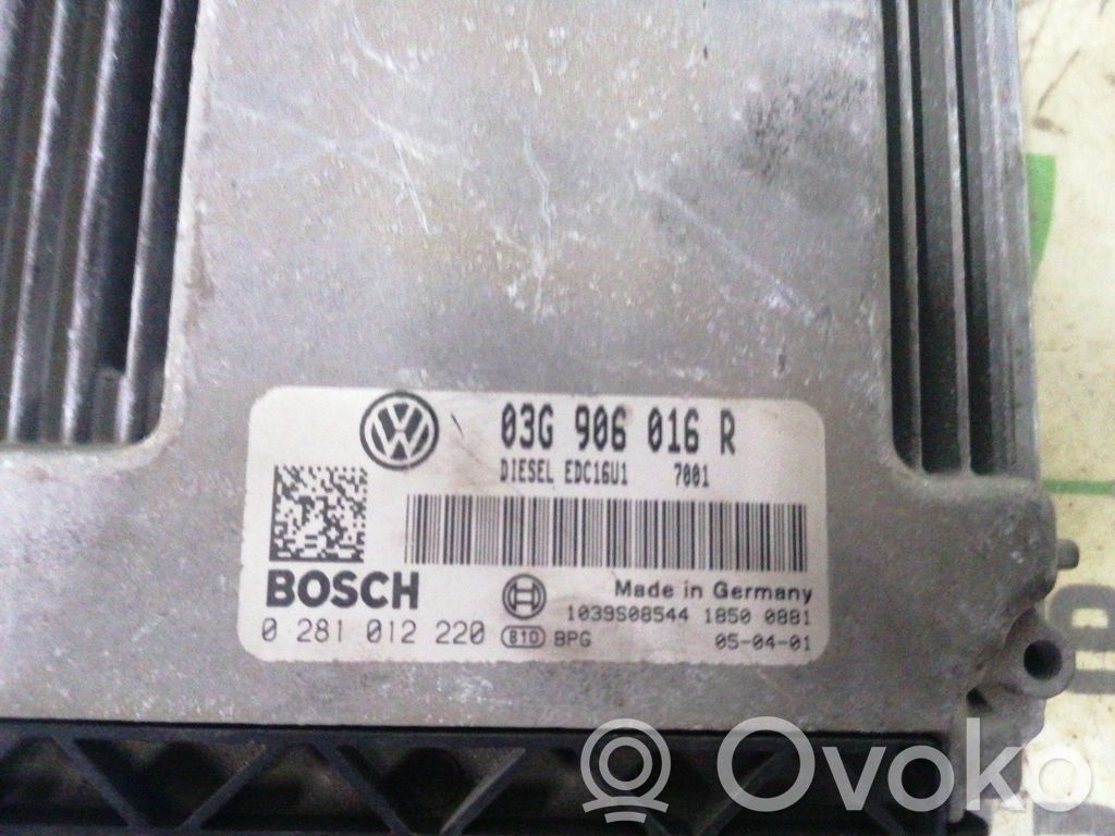 Volkswagen Golf SportWagen Unitate/modul de control motor 
