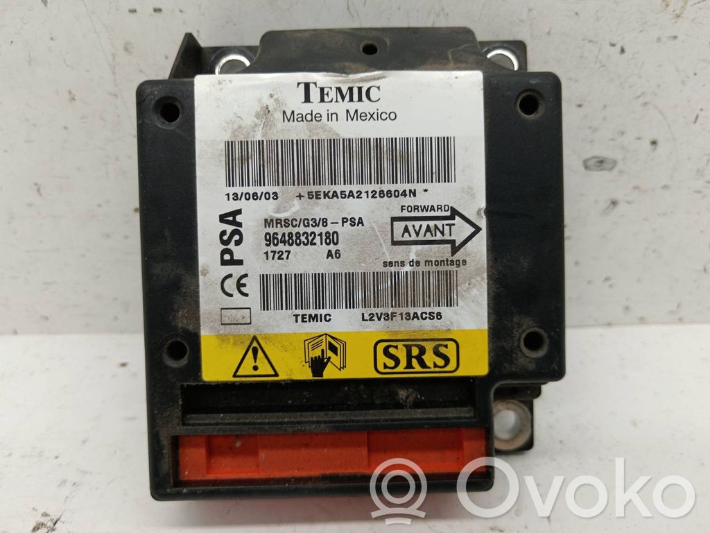 Centralina/modulo airbag   9648832180
