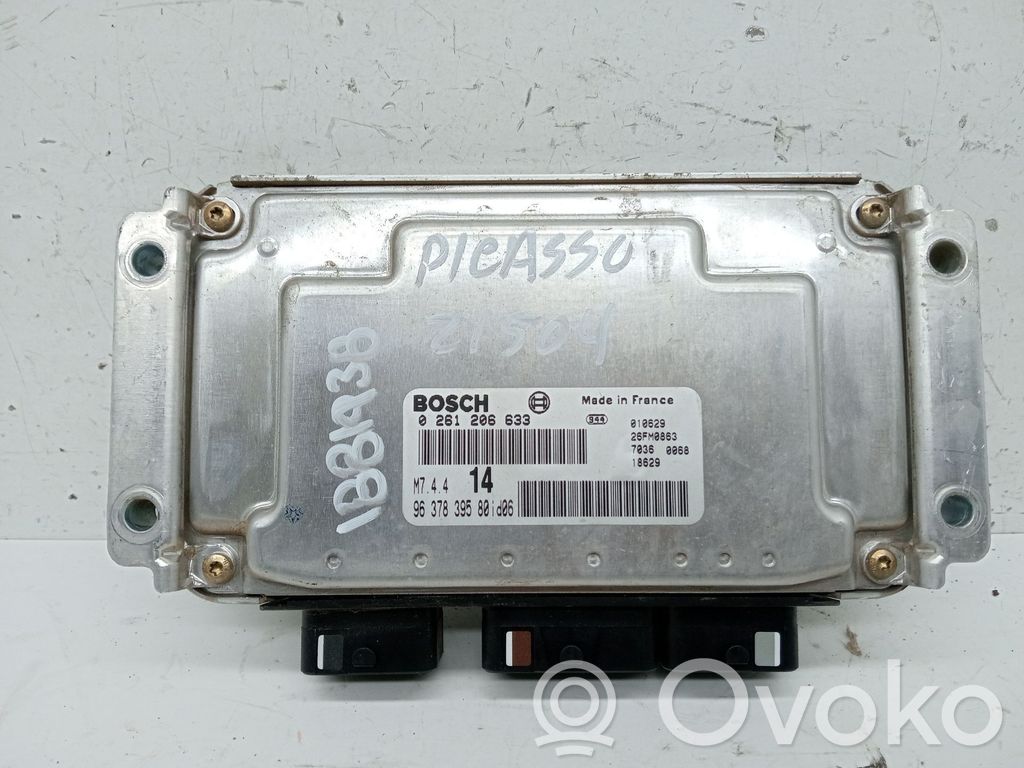 Engine control unit/module   9637839580,0261206633