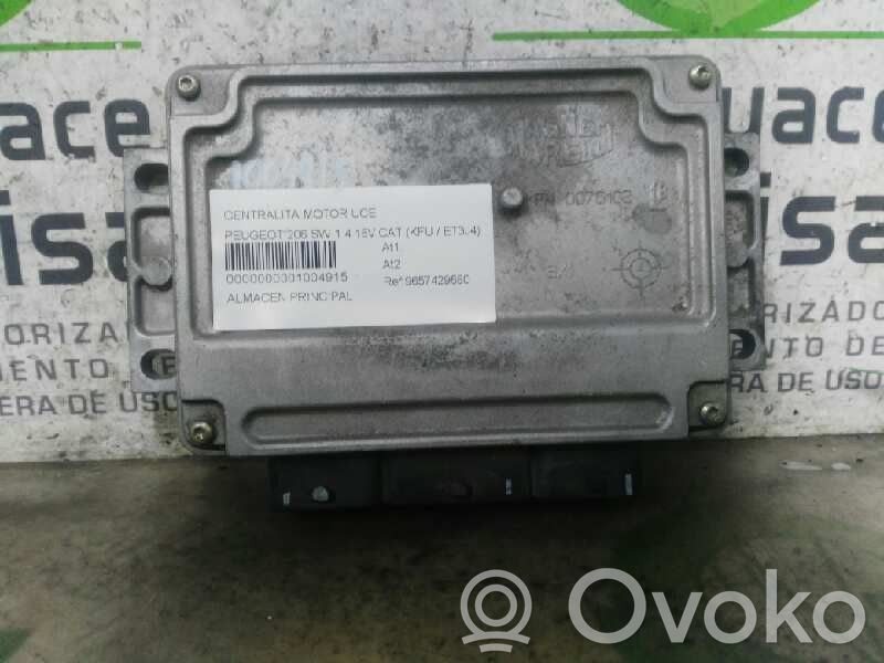 Peugeot 206 Sterownik / Moduł ECU 