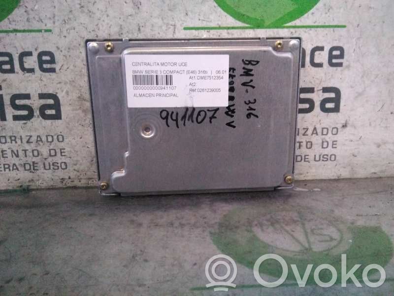 Engine control unit/module   0261209005,DME7512354