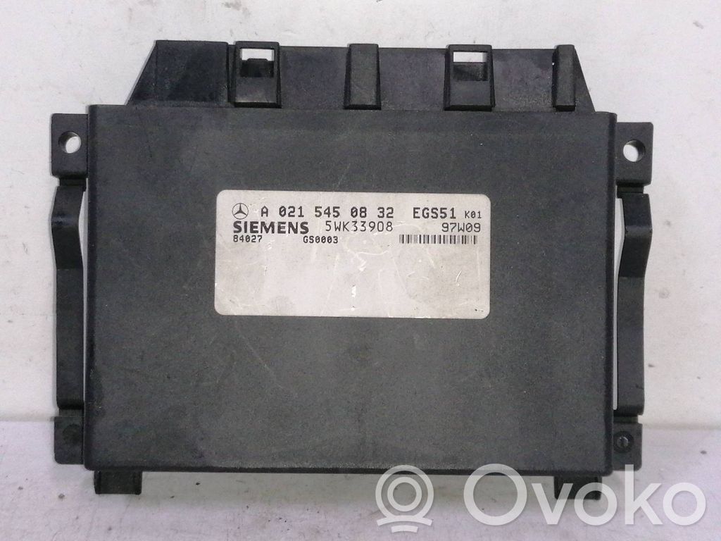 Mercedes-Benz E W210 Otras unidades de control/módulos 