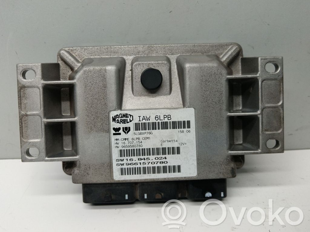 Peugeot 407 Engine control unit/module 