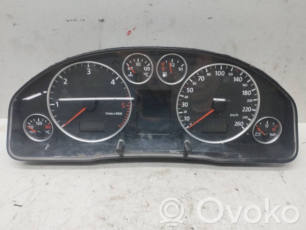 Audi A6 Allroad C5 Tachimetro (quadro strumenti) 