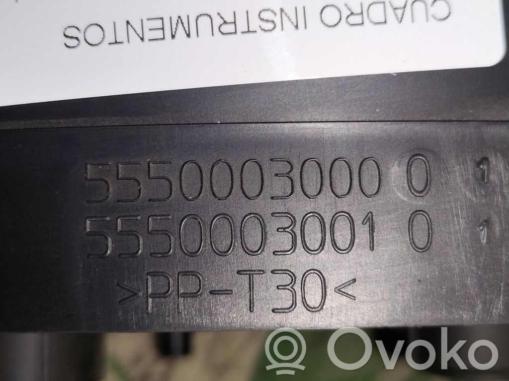 Peugeot 206 Tachimetro (quadro strumenti) 
