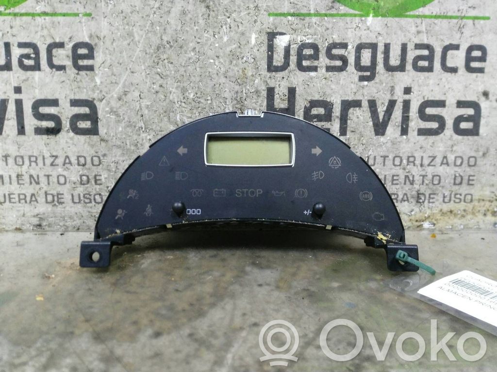 Peugeot 807 Tachimetro (quadro strumenti) 