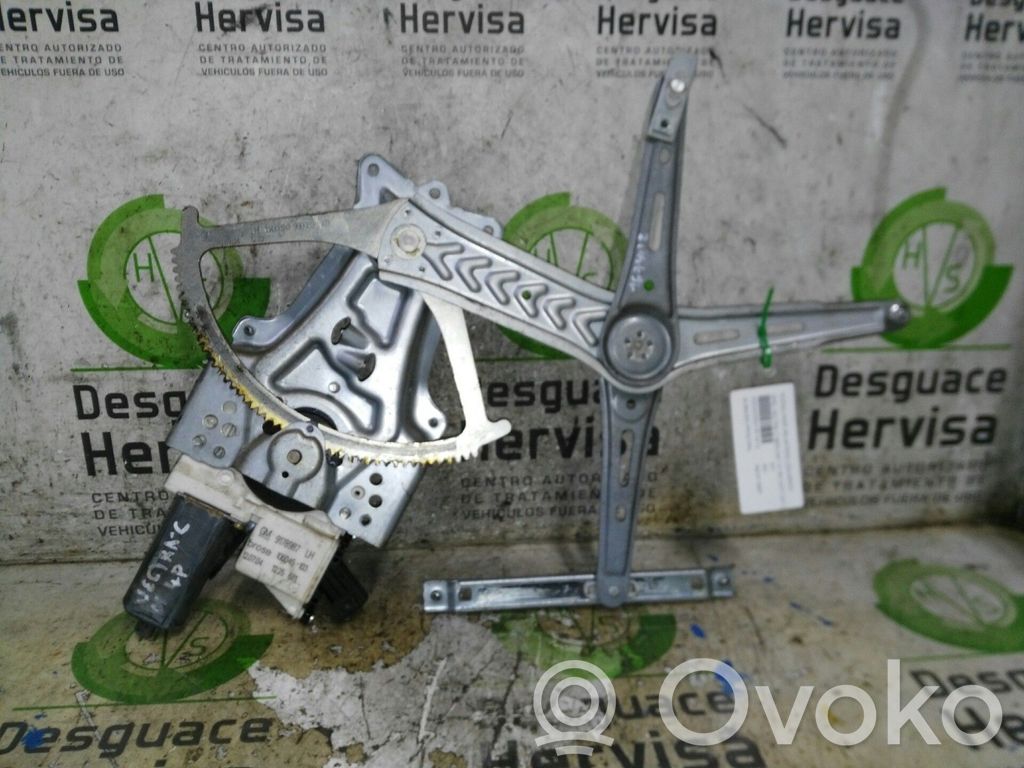 Opel Vectra B Regulador manual de la ventanilla delantera 