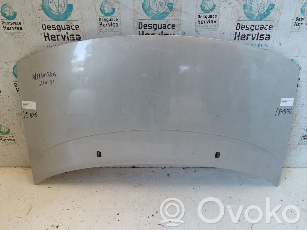 Couvercle, capot moteur