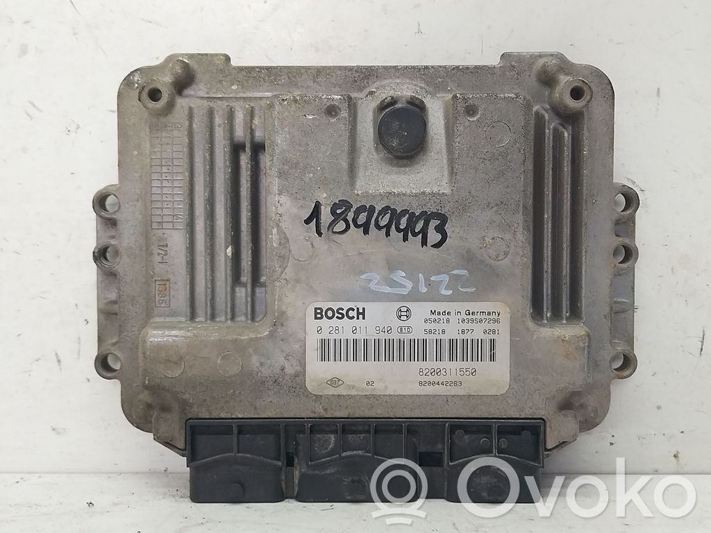 Opel Movano A Centralina/modulo del motore 
