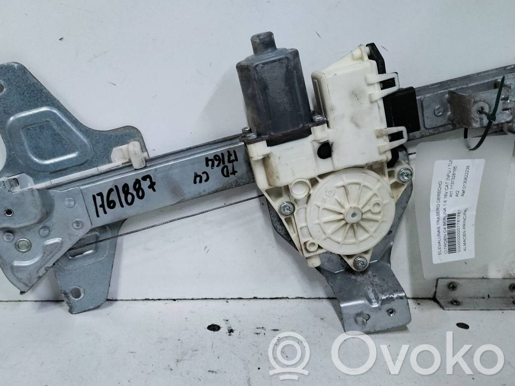 Citroen C4 Grand Picasso Alzacristalli della portiera posteriore con motorino