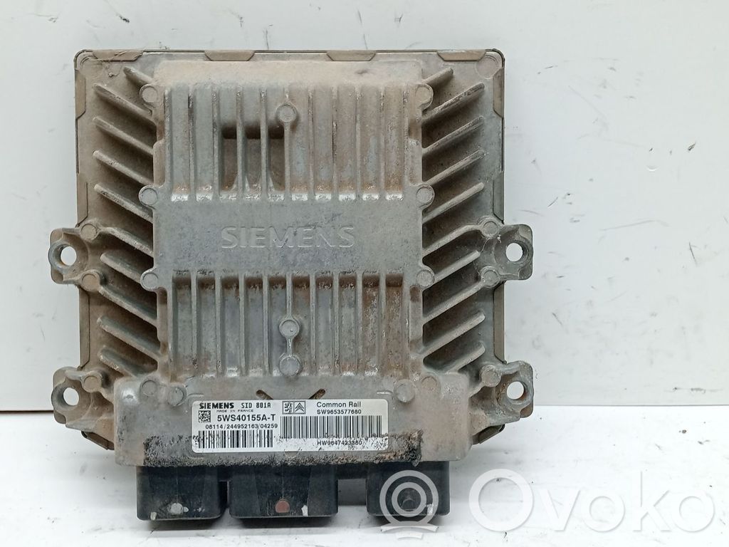 Peugeot Partner Engine control unit/module 