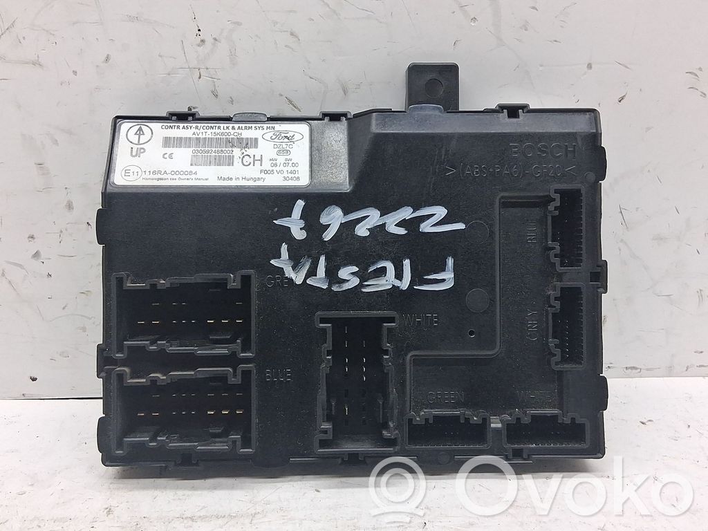 Ford Fiesta Inne komputery / moduły / sterowniki 
