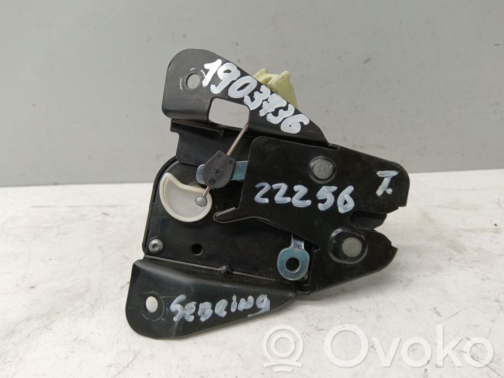 Chrysler Sebring (JS) Blocco chiusura del portellone 