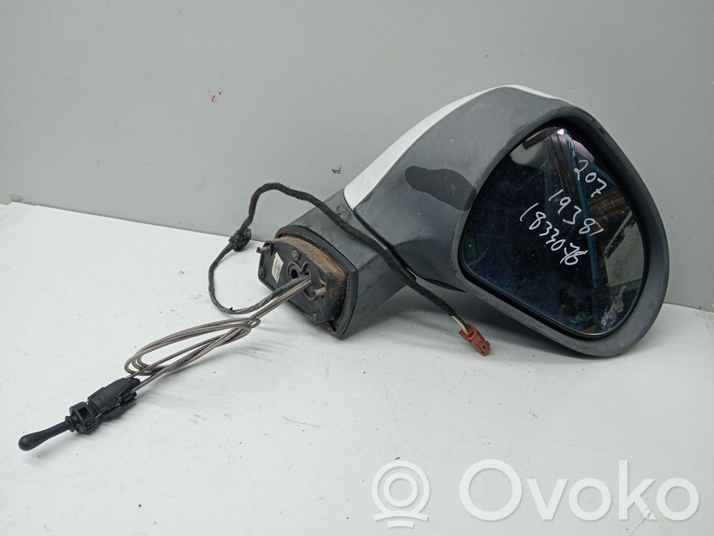 Peugeot 207 Oglindă electrică ușă față