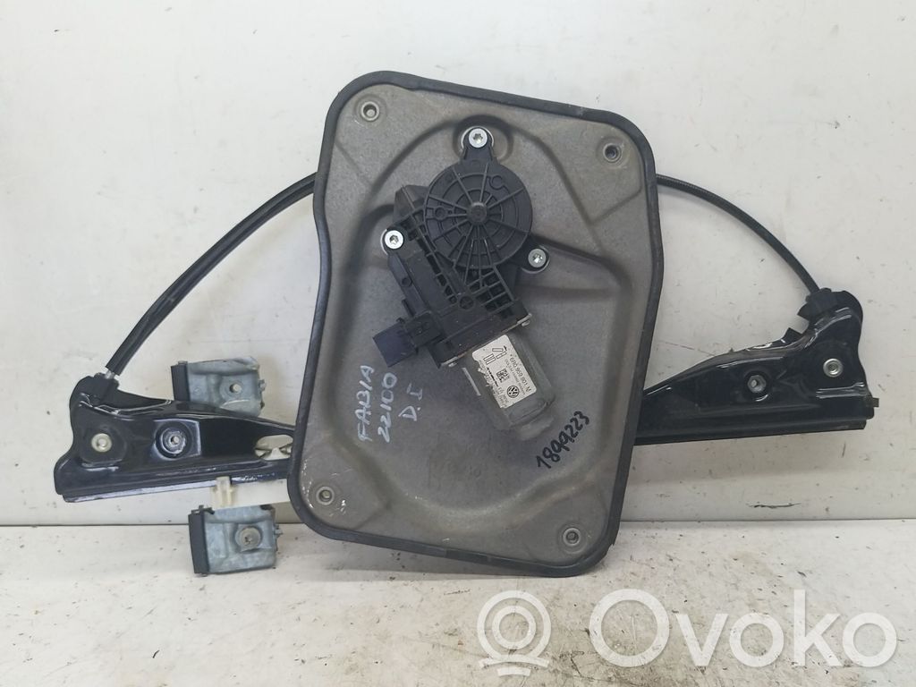 Skoda Fabia Mk2 (5J) Alzacristalli manuale della portiera anteriore 