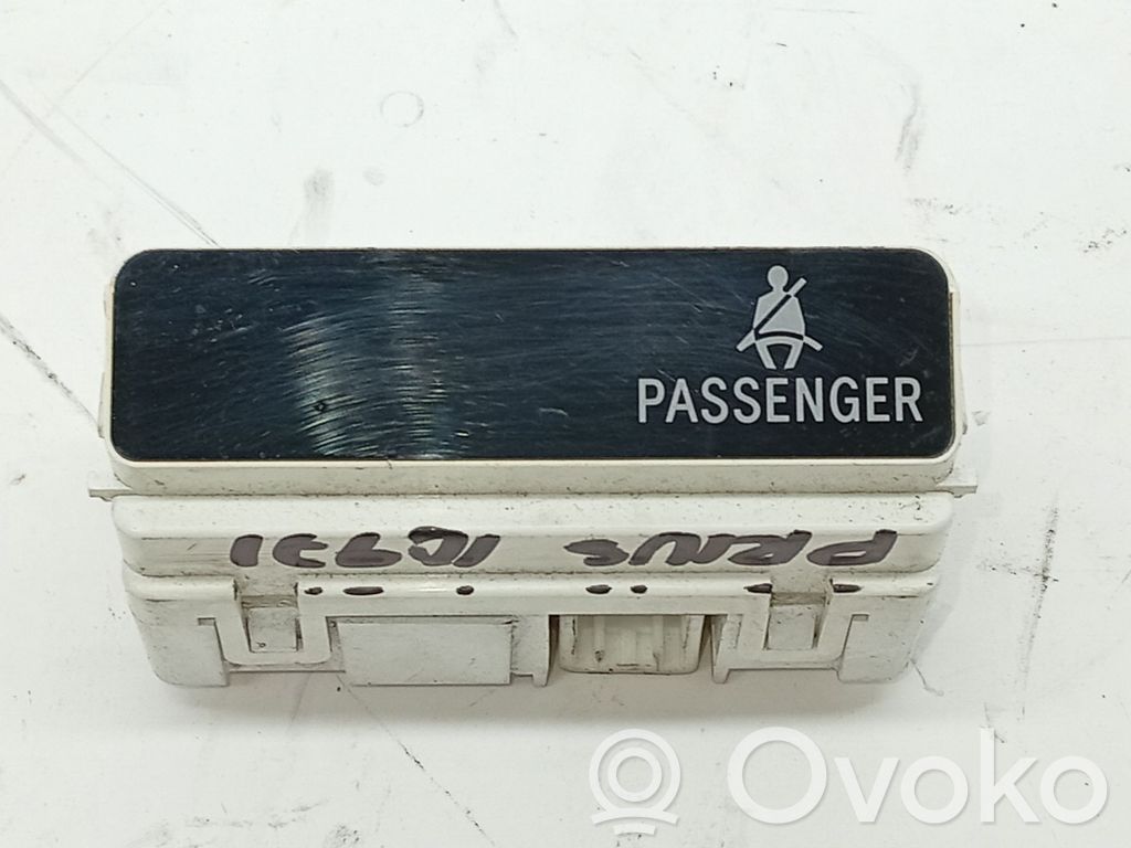 Toyota Prius (XW20) Schermo del visore a sovrimpressione