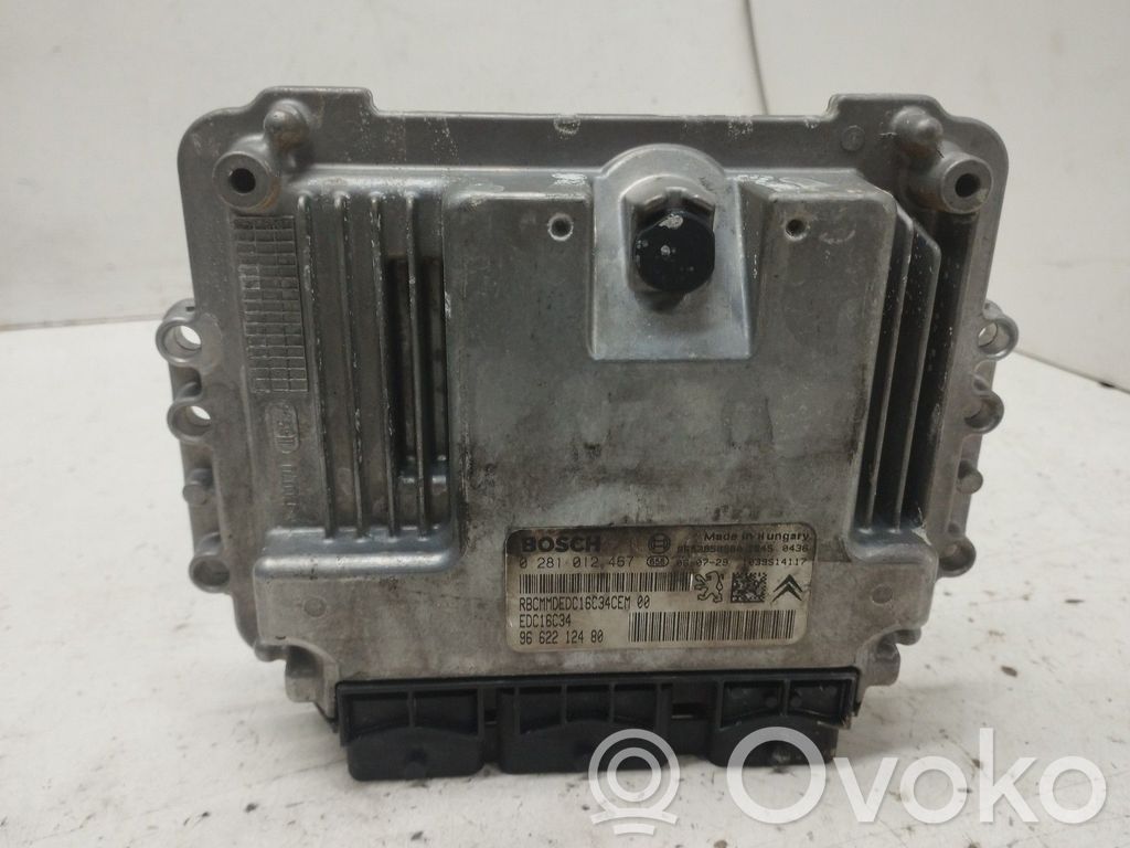 Unidad de control/módulo del motor   9662212480