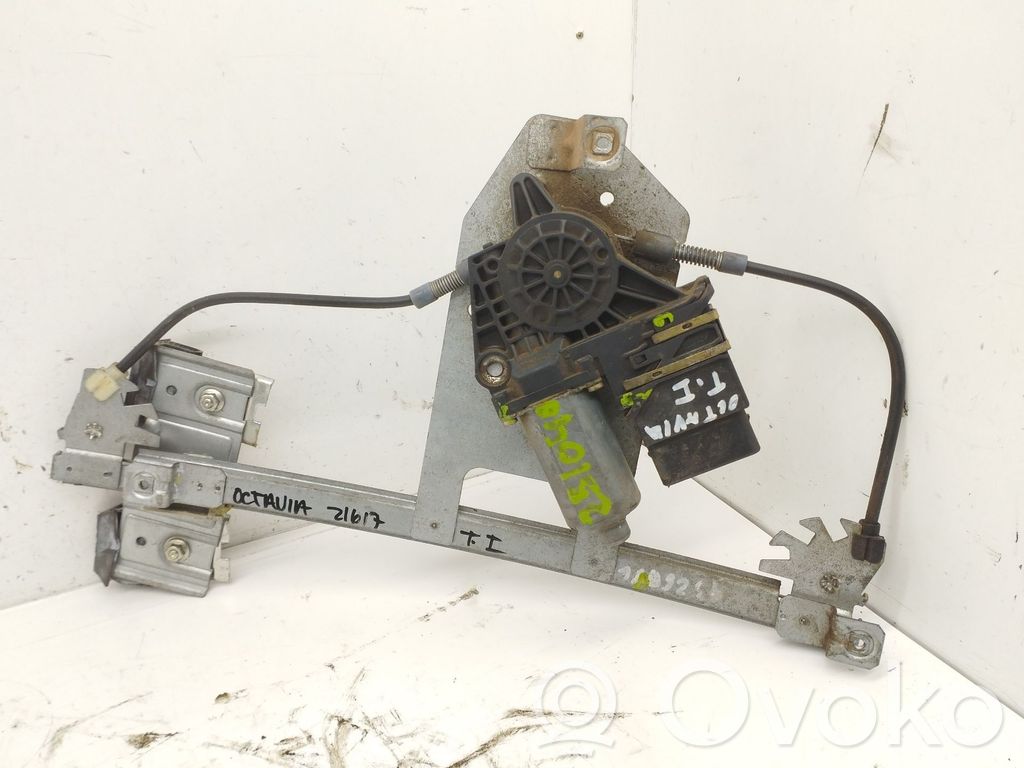 Skoda Octavia Mk1 (1U) Fensterhebermechanismus ohne Motor Tür hinten