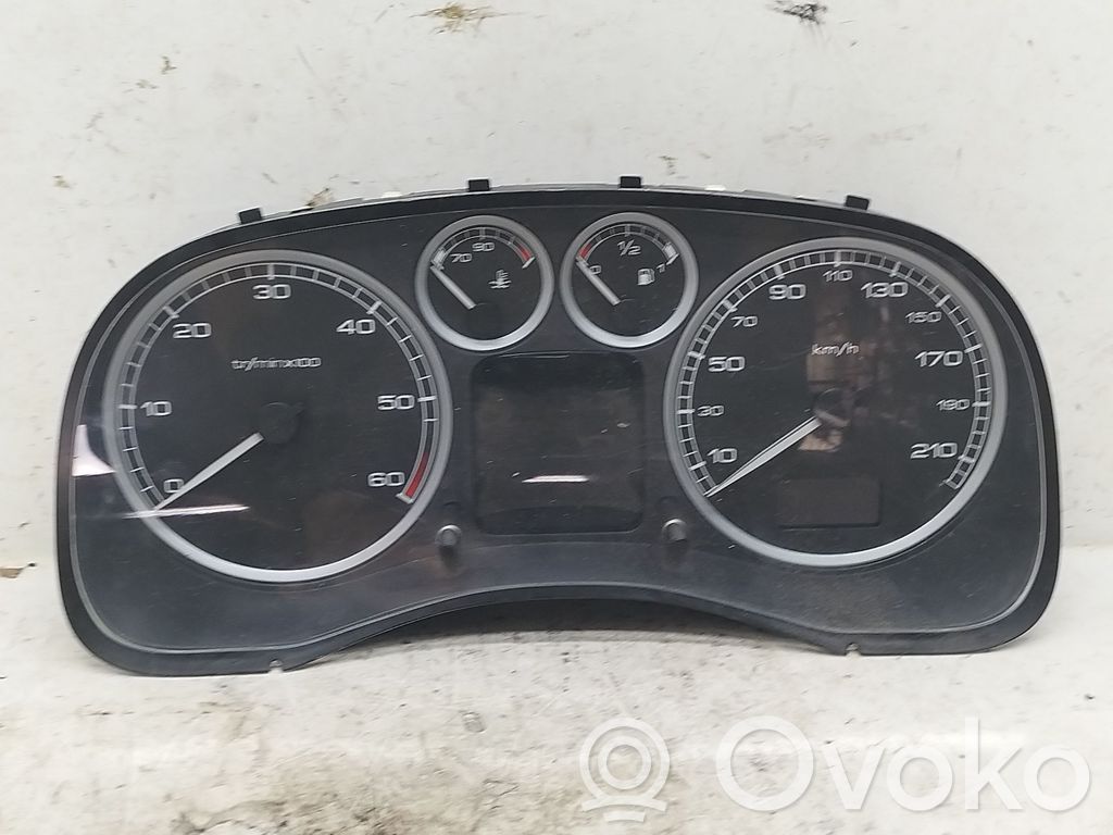 Peugeot 307 Спидометр (приборный щиток) 