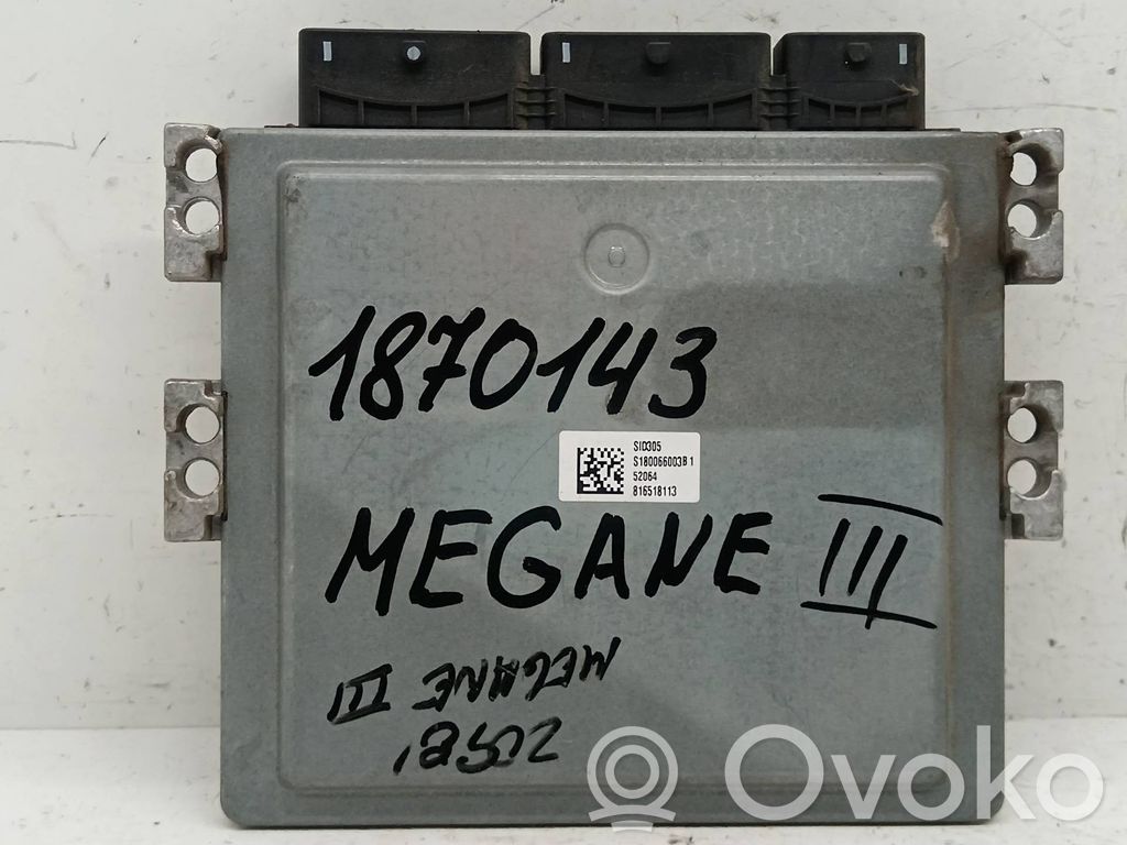 Renault Megane III Motorsteuergerät/-modul 