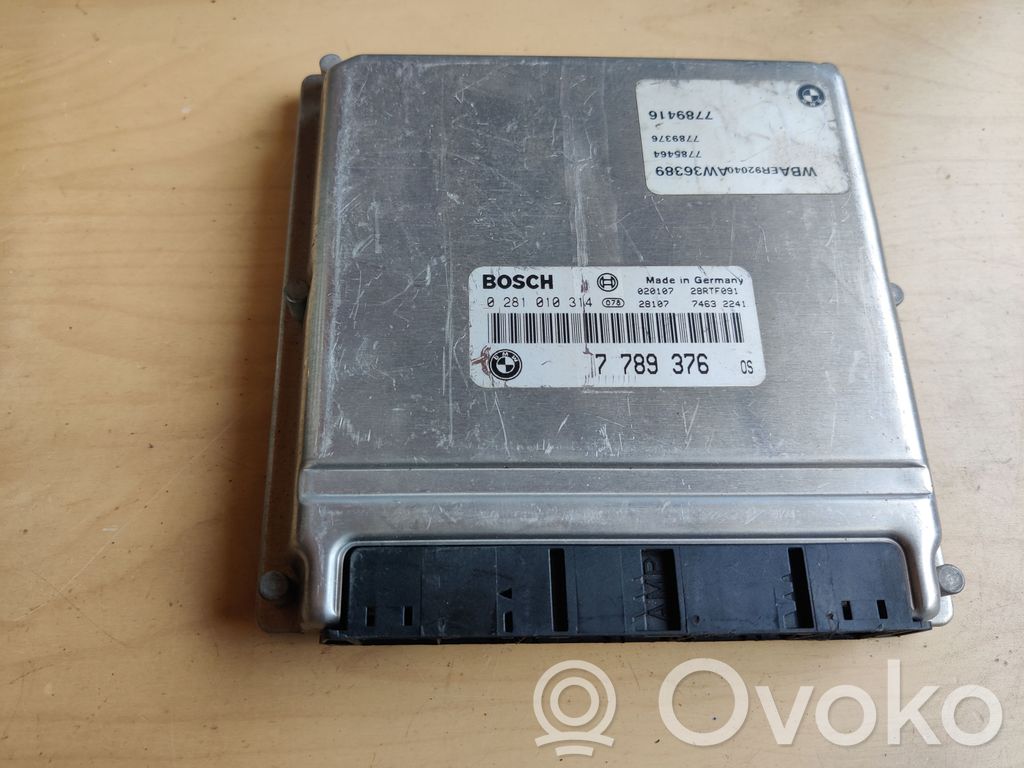 BMW 3 E46 Engine control unit/module 