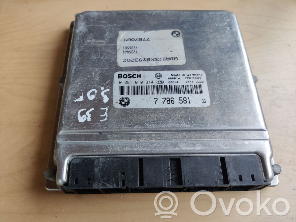BMW 5 E39 Engine control unit/module 
