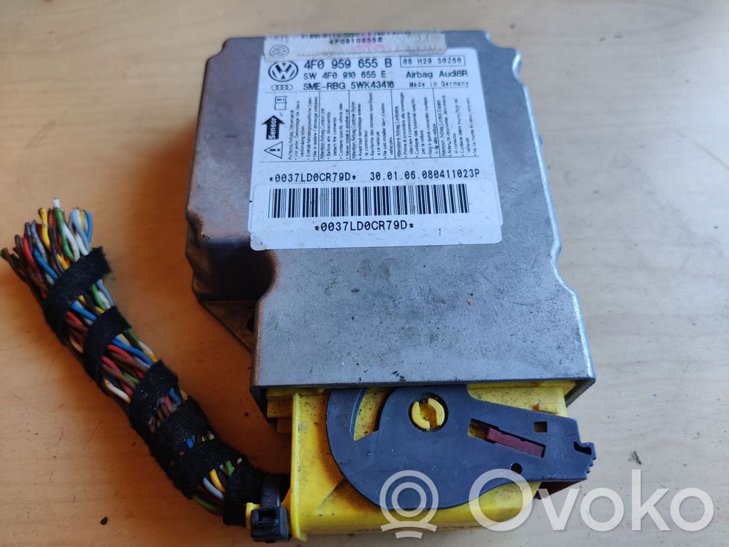 Airbag control unit/module   4F0959655B