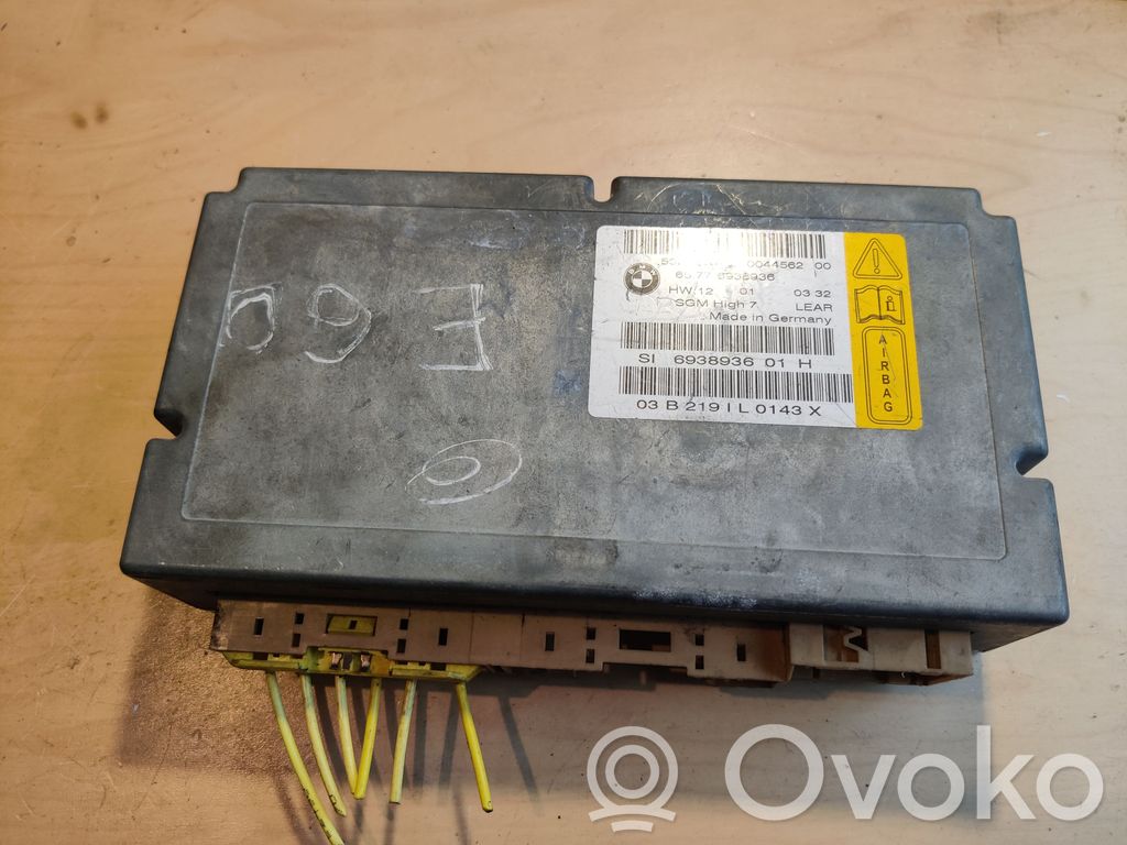 BMW 5 E60 E61 Airbagsteuergerät 