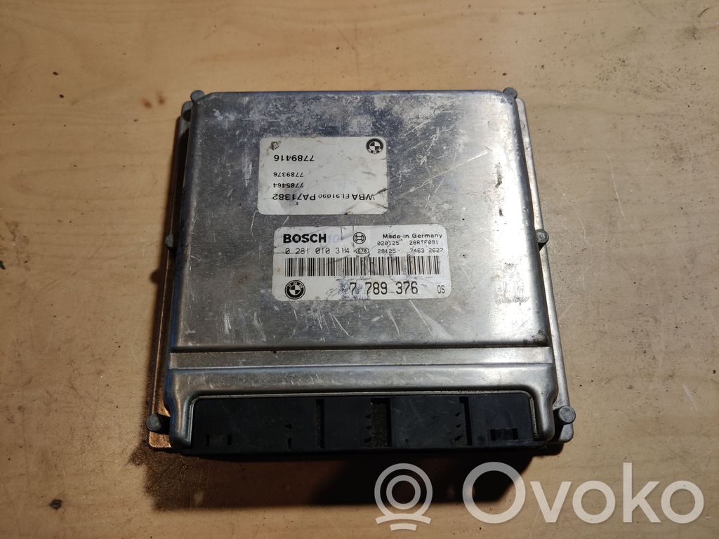 BMW 5 E39 Variklio valdymo blokas 