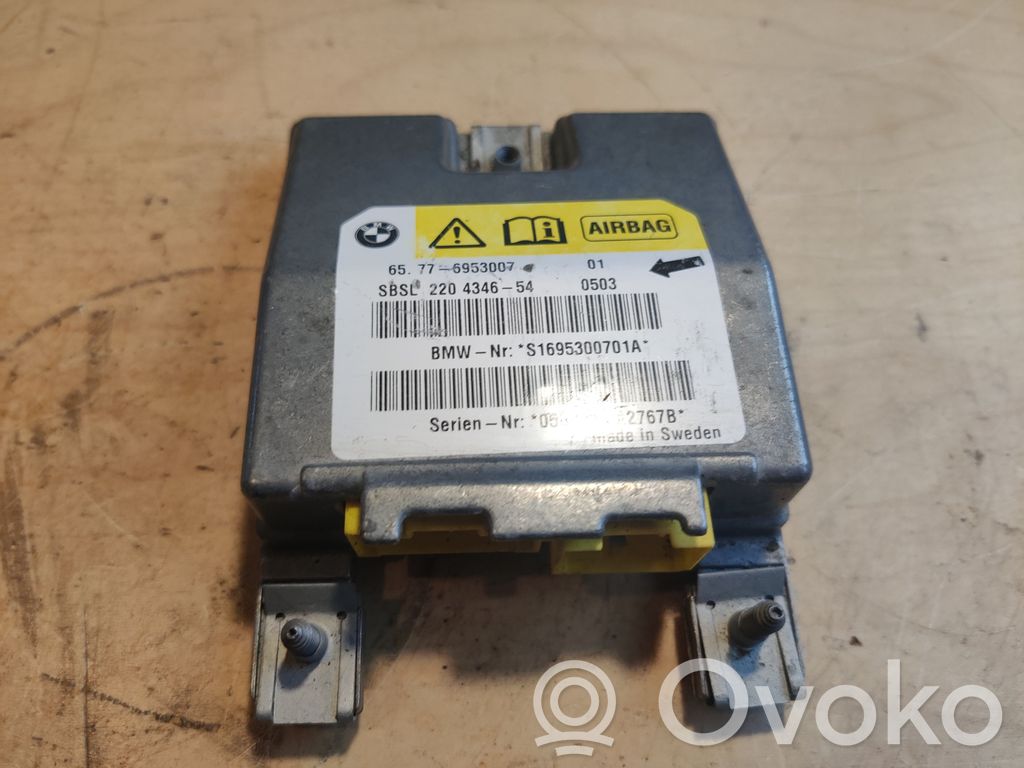 BMW 5 E60 E61 Unidad de control/módulo del Airbag 