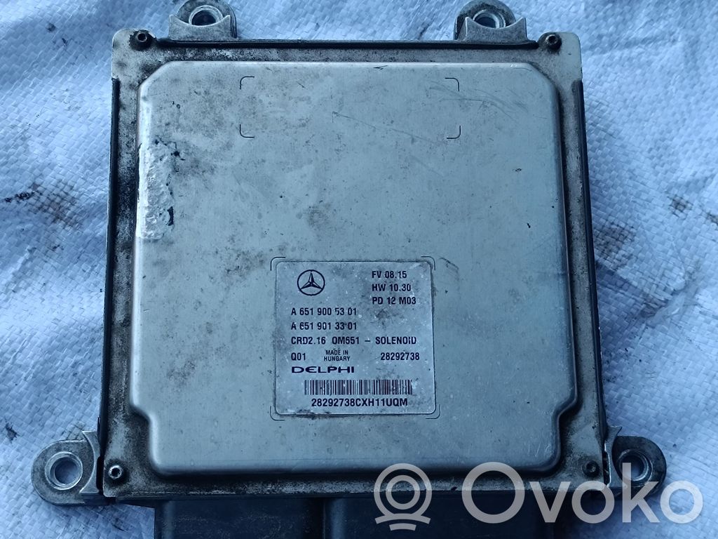 Mercedes-Benz C W204 Engine control unit/module 