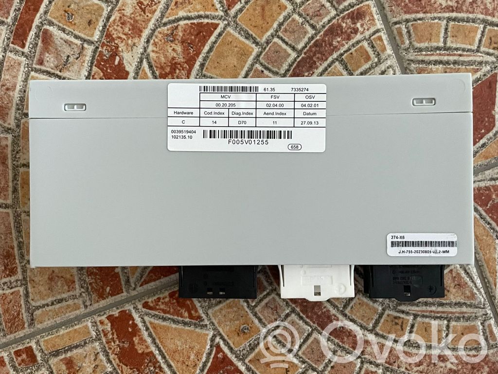 BMW X5 E70 Tailgate/trunk control unit/module 
