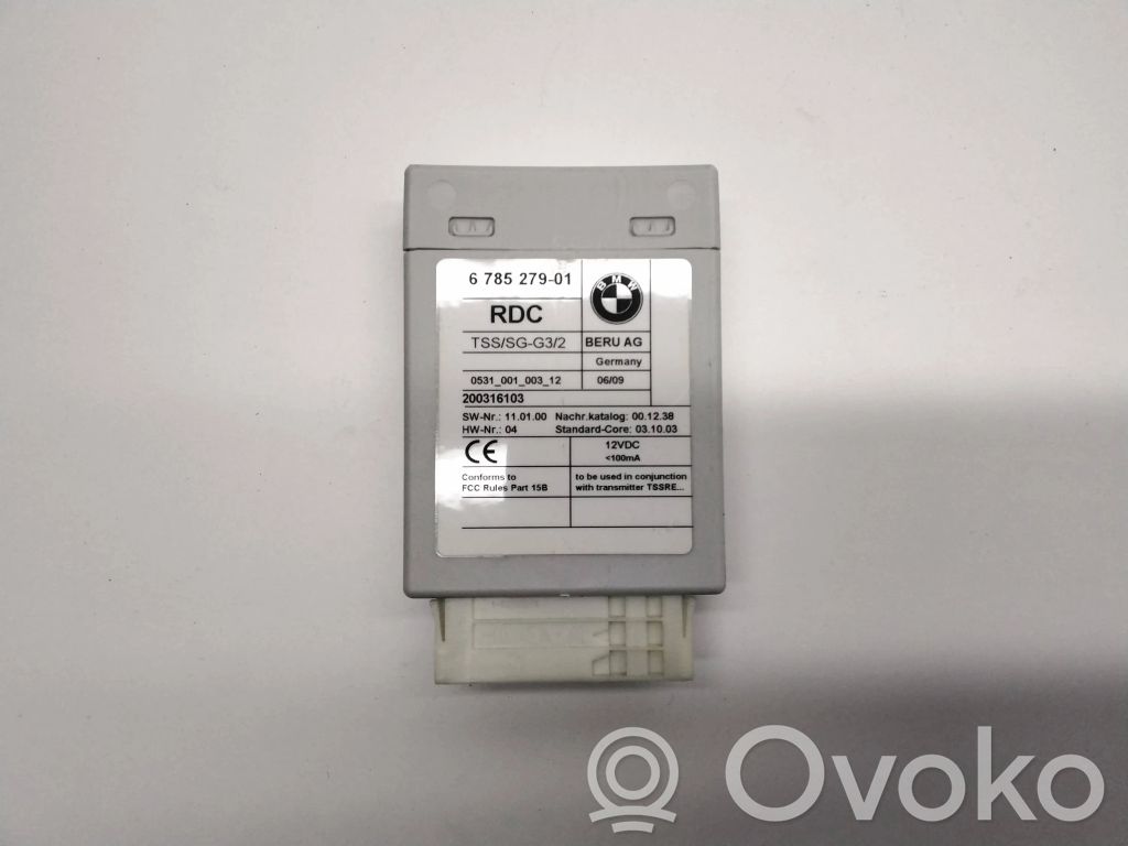 BMW X5 E70 Tire pressure control unit 