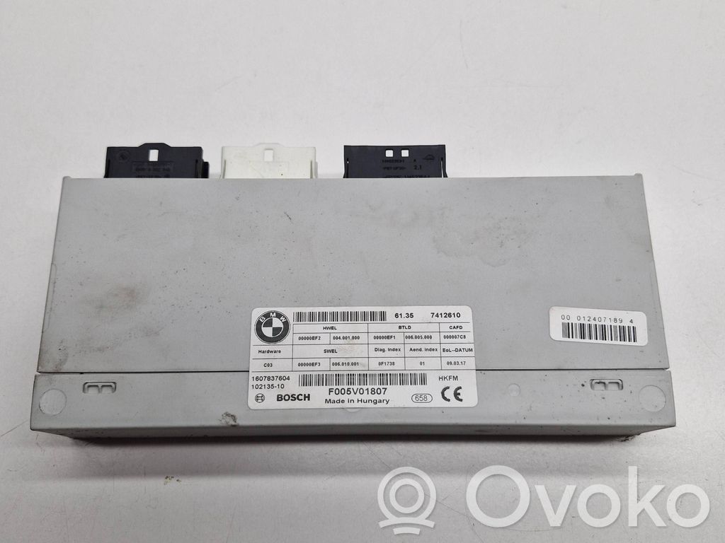 BMW X1 F48 F49 Tailgate/trunk control unit/module 