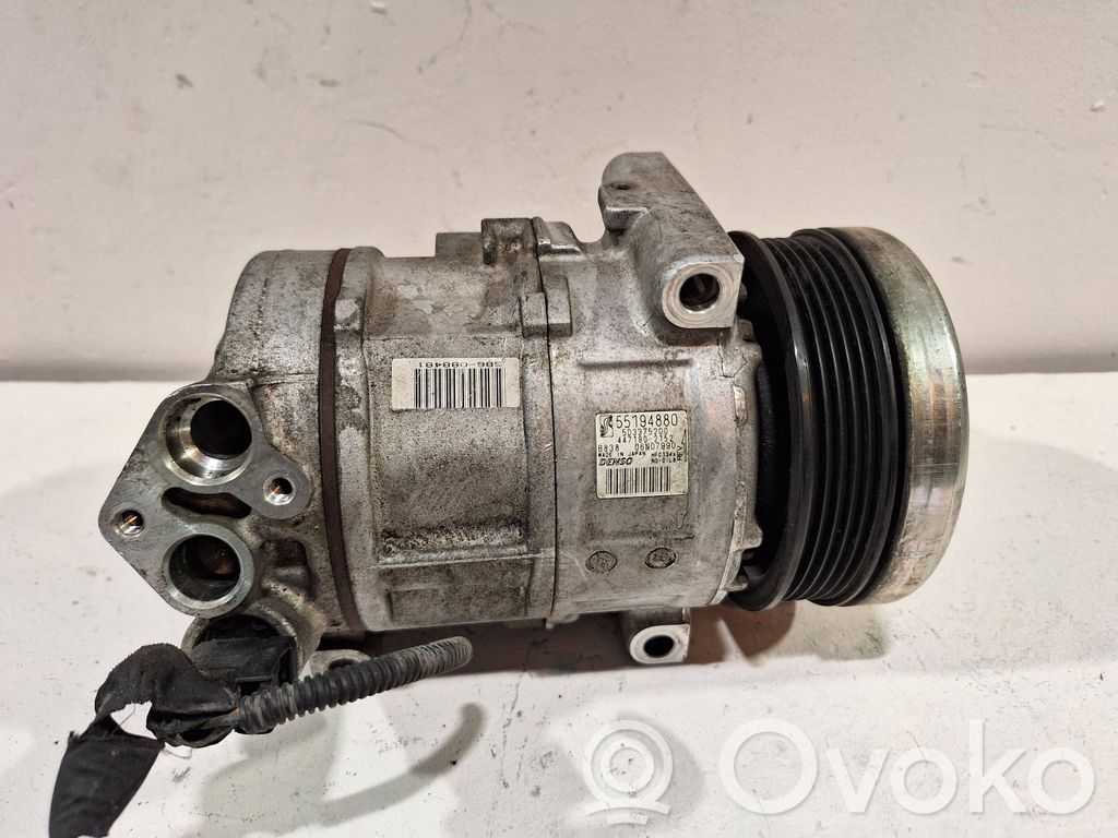Fiat Punto Evo Kompresor / Sprężarka klimatyzacji A/C 