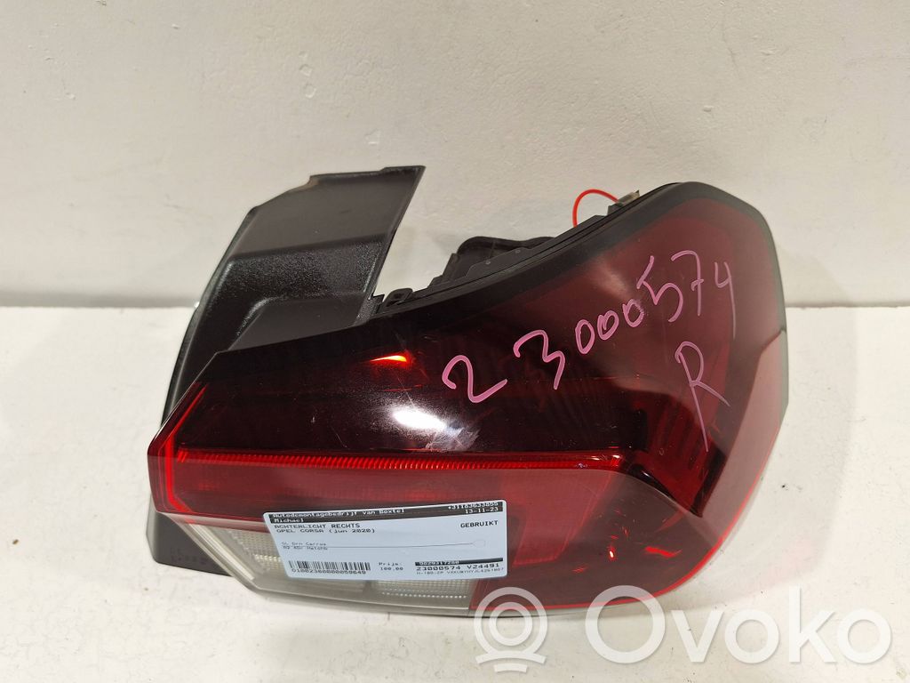 Opel Corsa F Aizmugurējais lukturis virsbūvē 