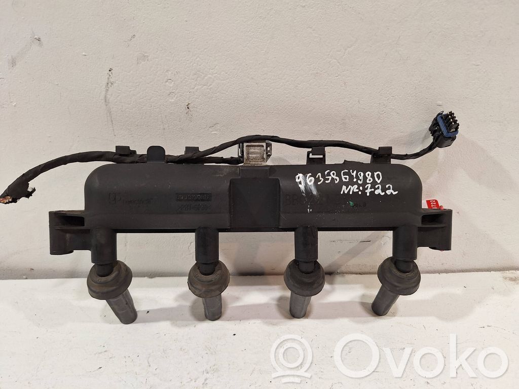 Peugeot 206 High voltage ignition coil 